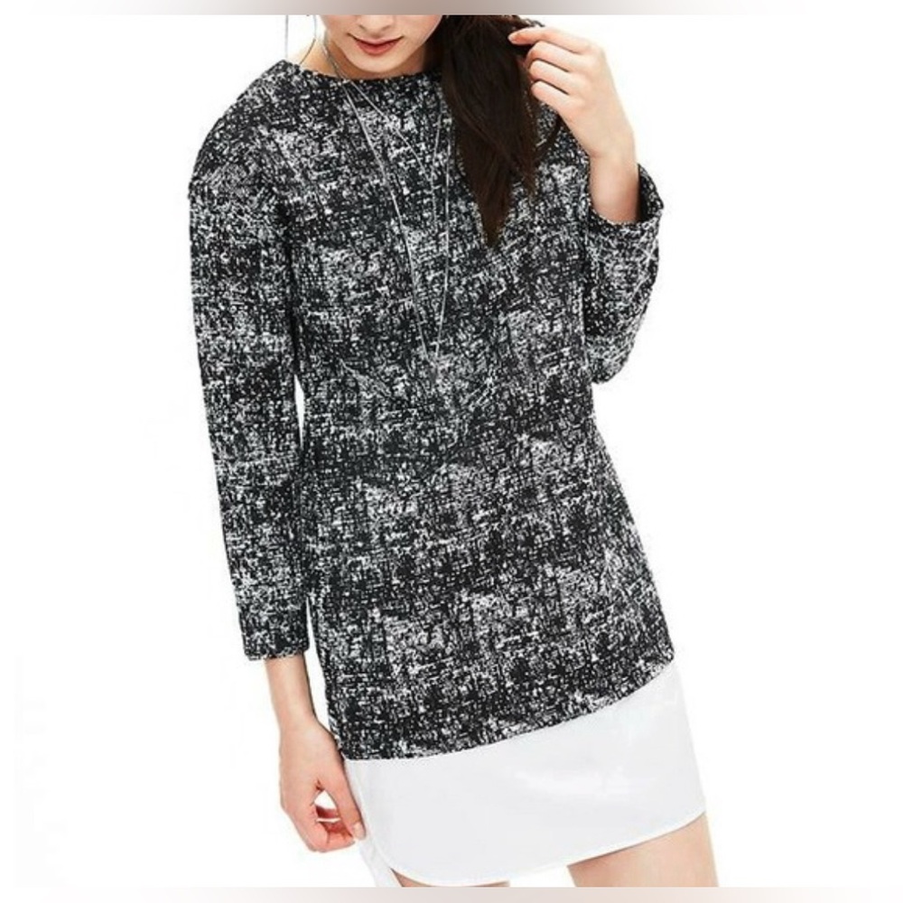Banana Republic Tweed Layer Tunic Dress